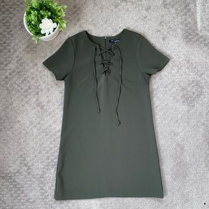 Olive Green Mini Dress!